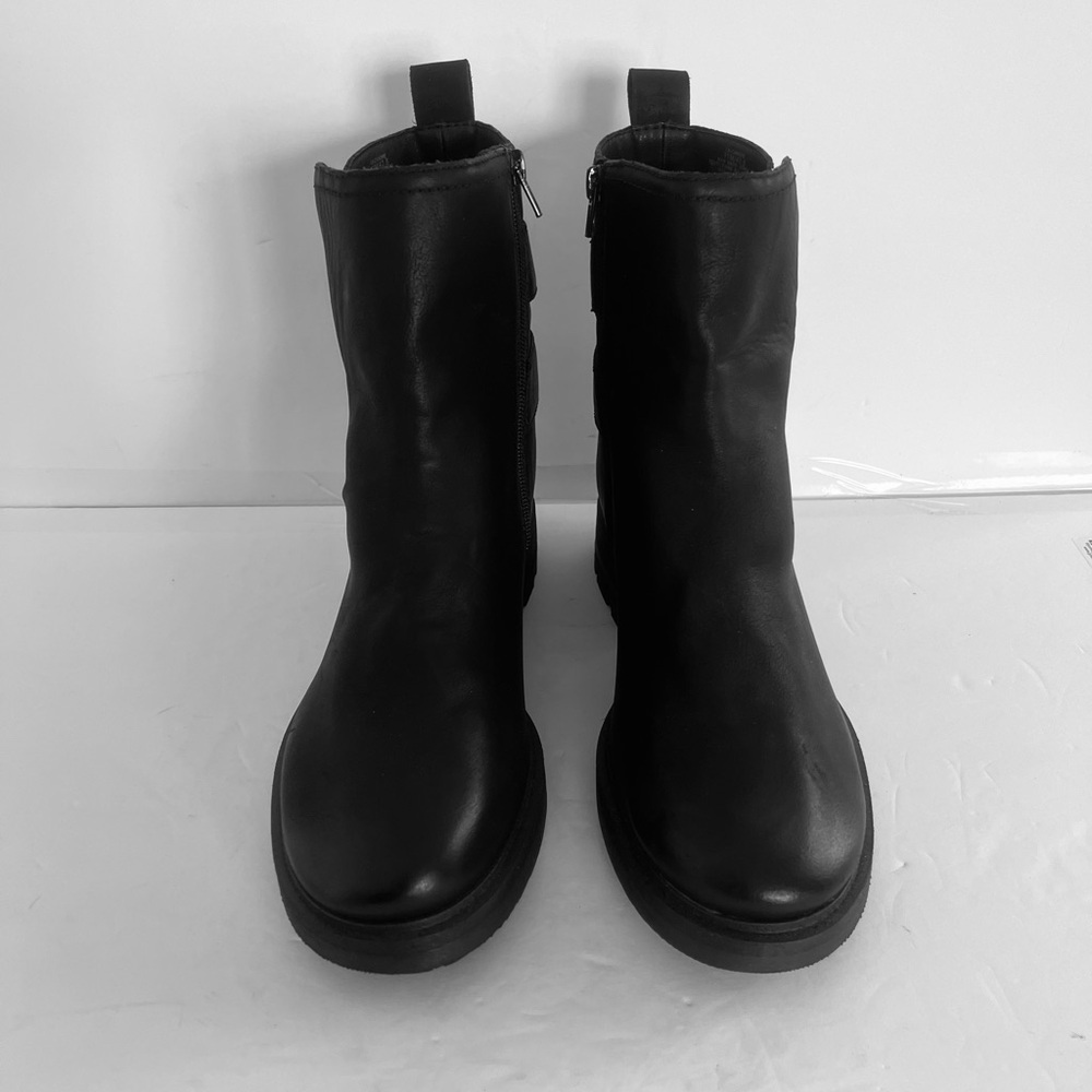 Lucky Brand $159 Candre Motorcycle Black Boot Size 11 - Picture 6 of 8